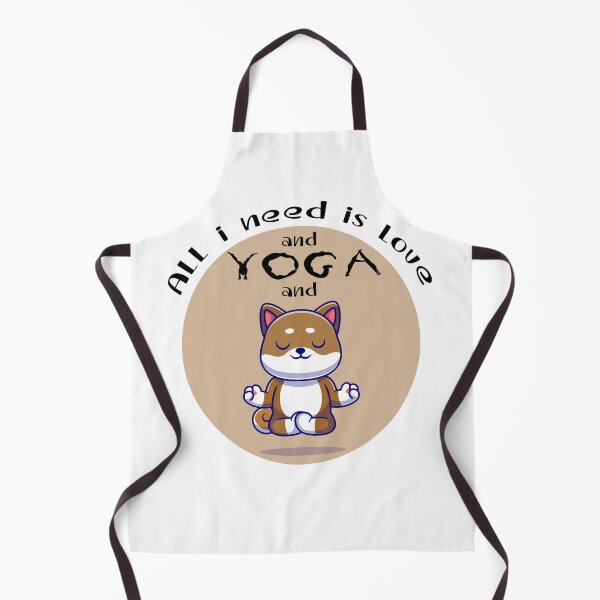 Item preview, All I Need Is Love And Yoga And A Dog designed and sold by KAYA22 ★★★★★.