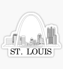 St. Louis Riverfront Sticker