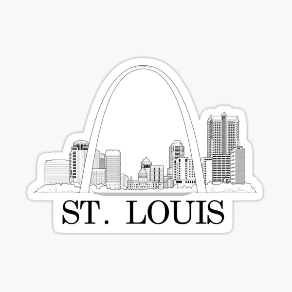  St. Louis Gateway Arch Skyline 314 Fleur-de-Lis Badge Banner T- Shirt : Clothing, Shoes & Jewelry