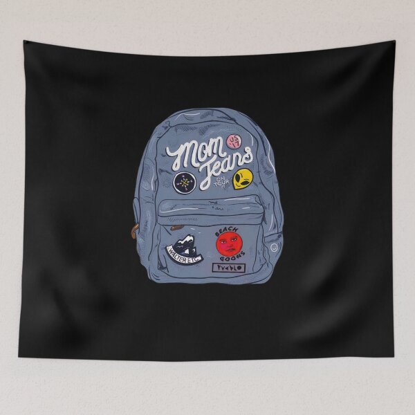 Item preview, Graphic balo logo Mom Jeans music band art designed and sold by RafaelDias1555.