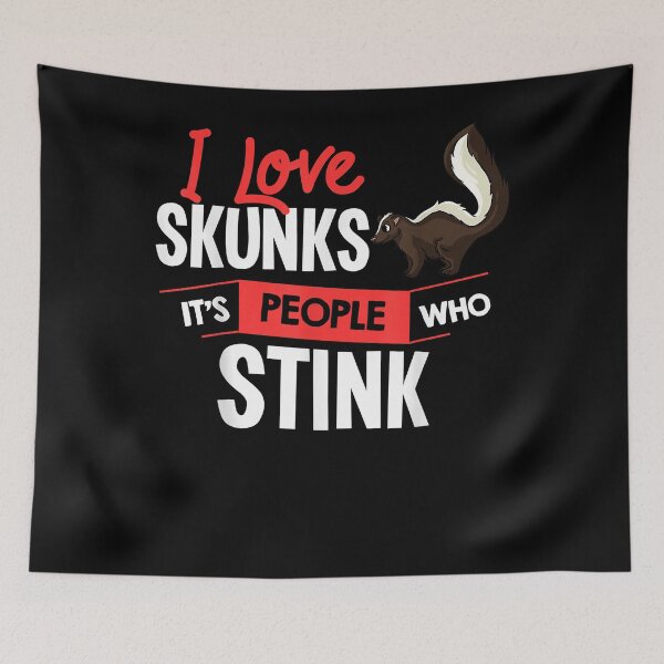 Item preview, Skunk People Who Stink Gift Animal Funny Cute Hair designed and sold by teshaevelin401.