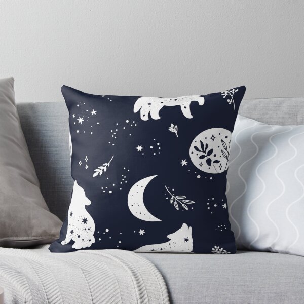 Item preview, Cute boho wolf animal  designed and sold by MobertsonArt.