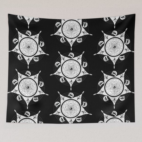 Item preview, Rocket Mandala designed and sold by Galastache Designs.