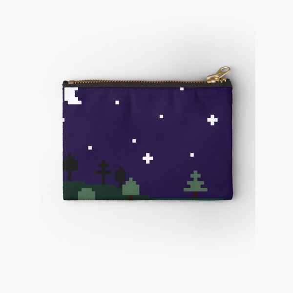 Item preview, Pixel Art Night Landscape designed and sold by Valentine145.