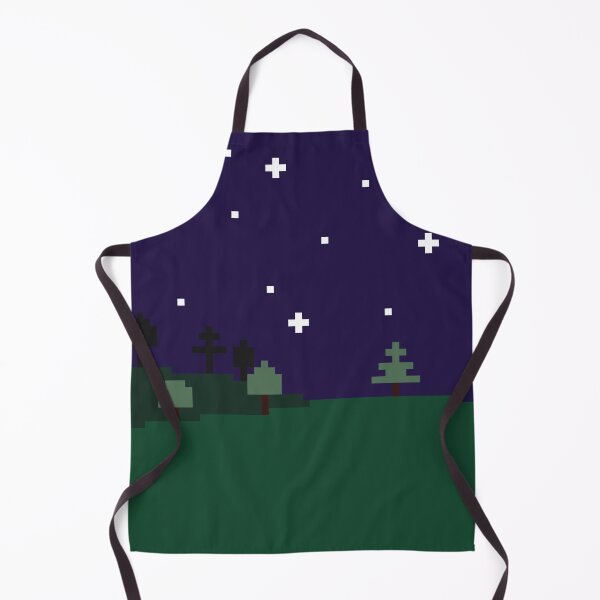 Item preview, Pixel Art Night Landscape designed and sold by Valentine145.
