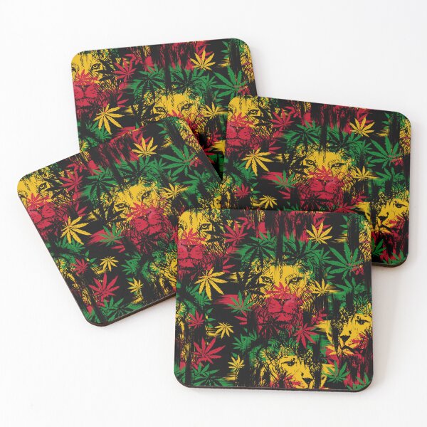 Item preview, Lion head with cannabis designed and sold by MobertsonArt.