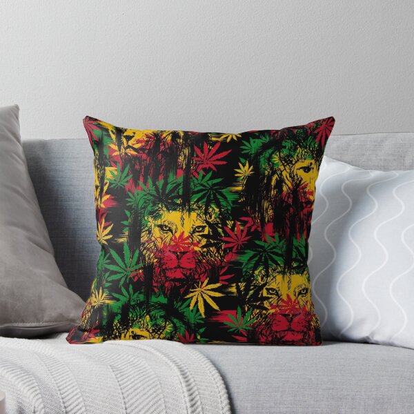 Item preview, Lion head with cannabis designed and sold by MobertsonArt.