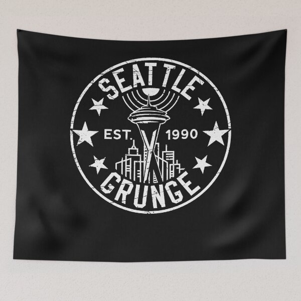 Item preview, Seattle Grunge Classic T-Shirt designed and sold by AmberMartin12.