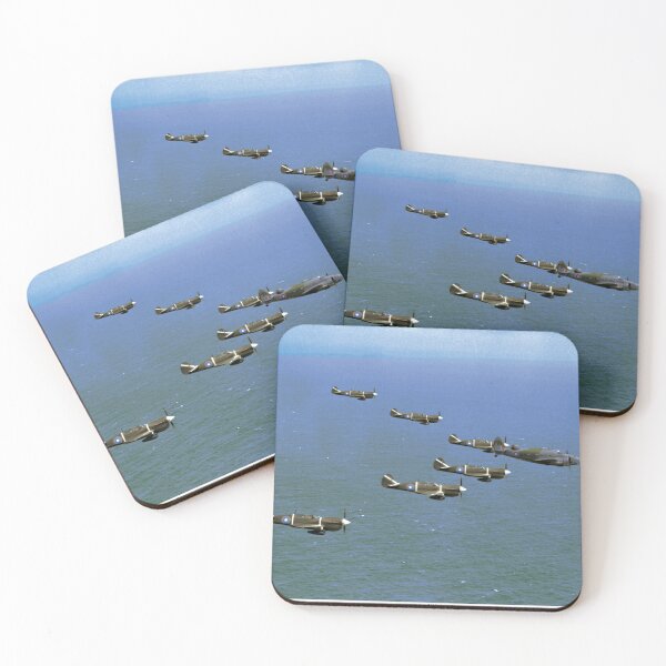 Item preview, RNZAF Kittyhawks and a Lockheed Hudson in formation designed and sold by Rarity-Color.