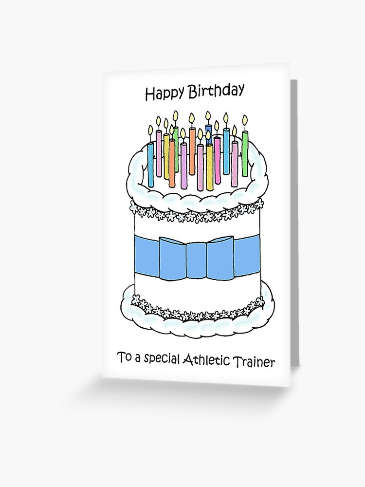 Carte de vœux for Sale avec l'œuvre « Idée de cadeau d'anniversaire pour le  meilleur entraîneur de boxe » de l'artiste haselshirt
