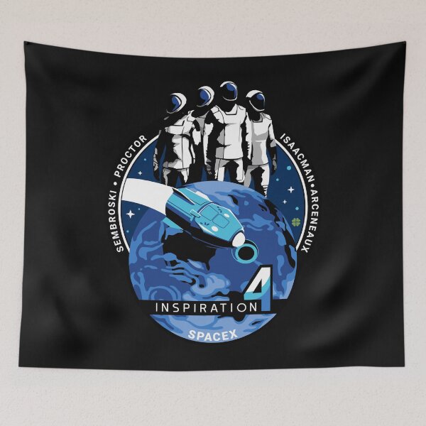 Item preview, SpaceX Inspiration4 Classic T-Shirt designed and sold by AmyEddy.