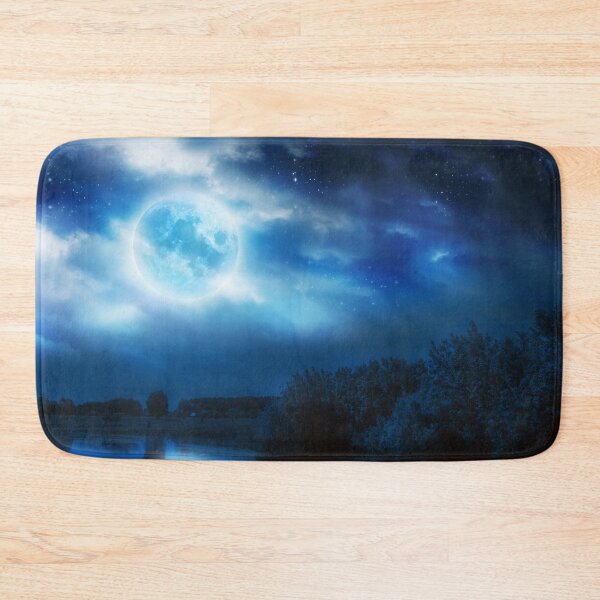 Item preview, Full moon over river designed and sold by AnnArtshock.
