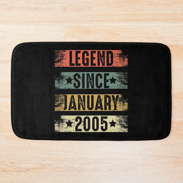 Item preview, Legend Since January 2005 17 Years Old 17th Birthday designed and sold by 2blackcherries.