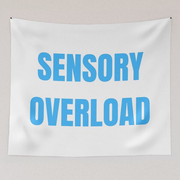 Item preview, Sensory Overload Autism ADHD Neurodivergence designed and sold by Nathalie Aynié.
