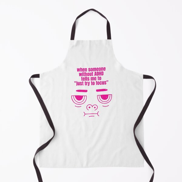 Item preview, Just Try to Focus ADHD Funny Meme designed and sold by Nathalie Aynié.