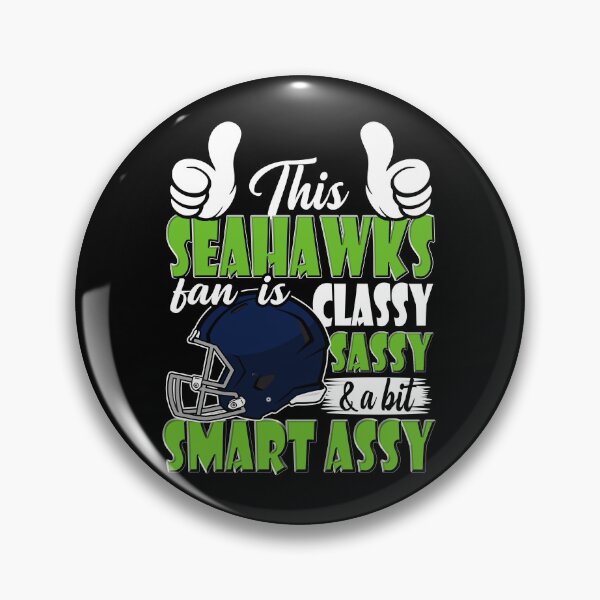 Item preview, This Football Fan Is Classy Sassy And A Bit Smart Assy designed and sold by TheBabySitters.