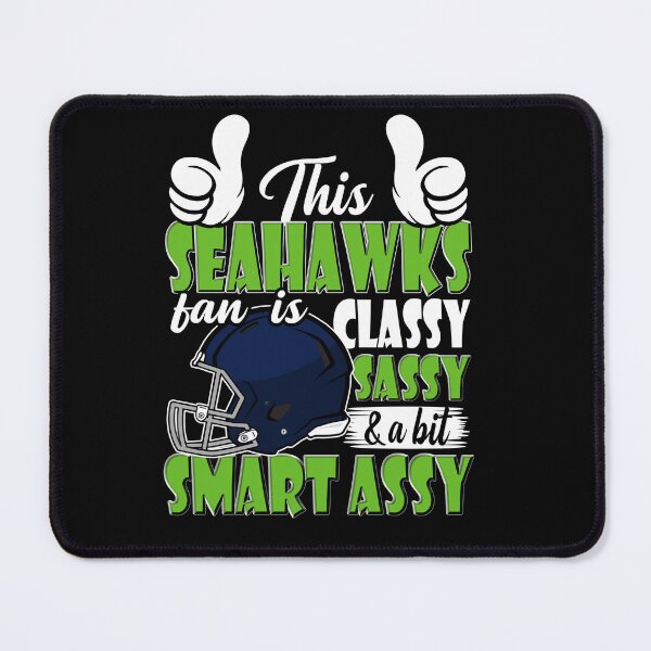 Item preview, This Football Fan Is Classy Sassy And A Bit Smart Assy designed and sold by TheBabySitters.