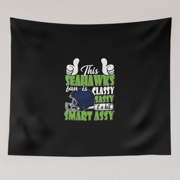 Item preview, This Football Fan Is Classy Sassy And A Bit Smart Assy designed and sold by TheBabySitters.