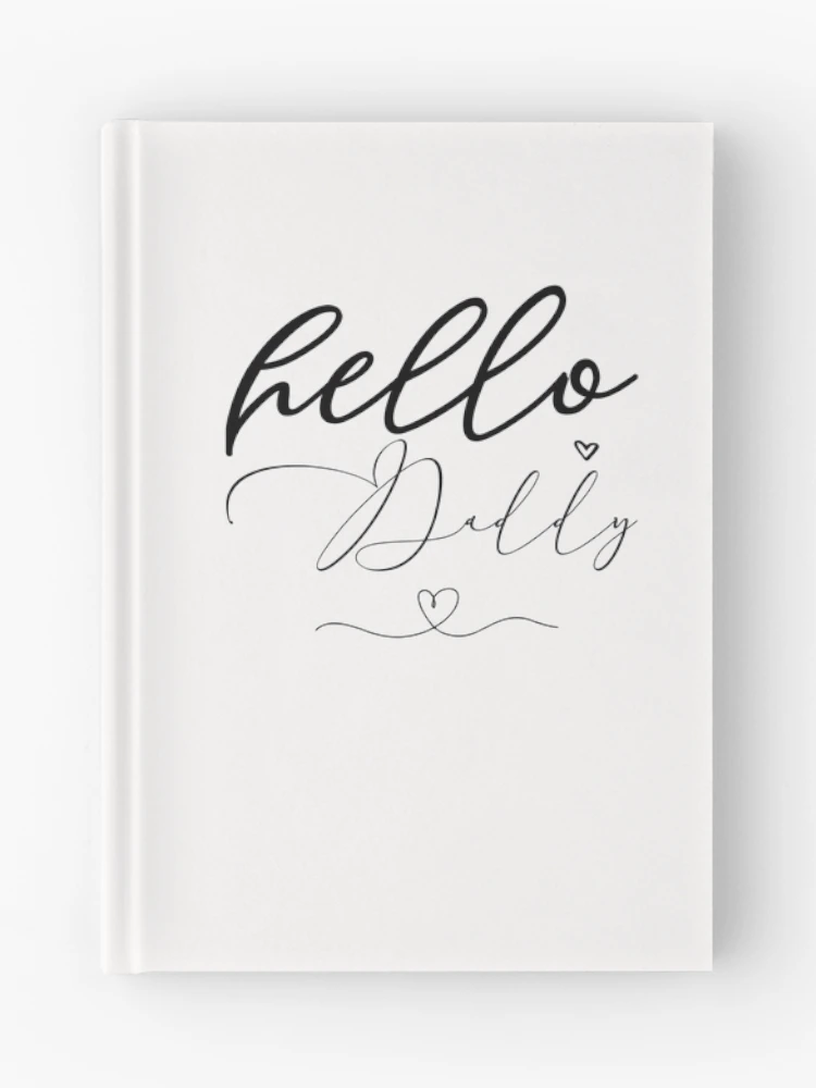 Thumbnail 1 of 3, Journal, Hello Daddy designed and sold by backtrending.