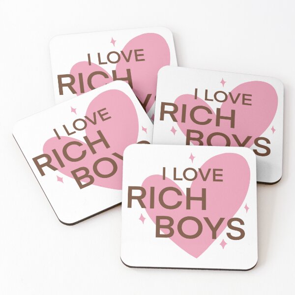 Item preview, I Love Rich Boys Sassy Quote designed and sold by theaestheticco.