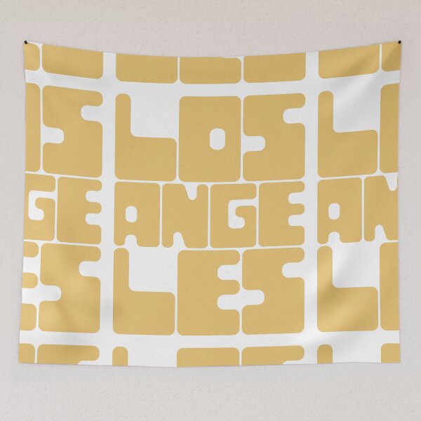 Item preview, Los Angeles - Cornsilk Yellow designed and sold by boxedspaper.