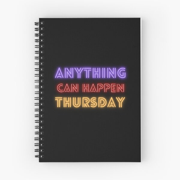 Item preview, Anything can happen Thursday designed and sold by KrustyKrafty.