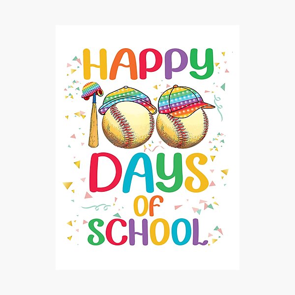 Item preview, Happy 100 days of school designed and sold by Meggie179.