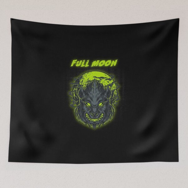 Item preview, Full moon, werewolf designed and sold by MindBlownWill.