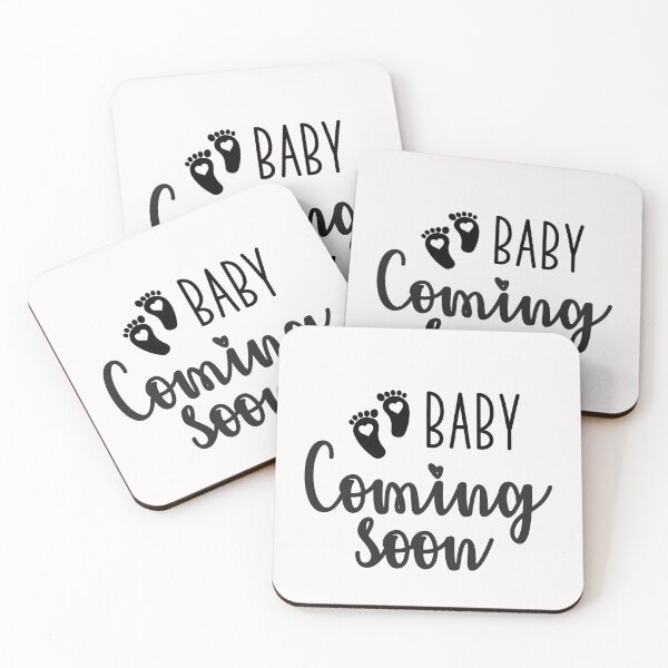 Item preview, Baby coming soon designed and sold by backtrending.