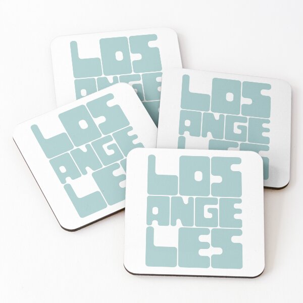 Item preview, Los Angeles - Eggshell Blue designed and sold by boxedspaper.