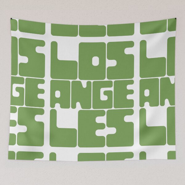Item preview, Los Angeles - Foliage Green designed and sold by boxedspaper.