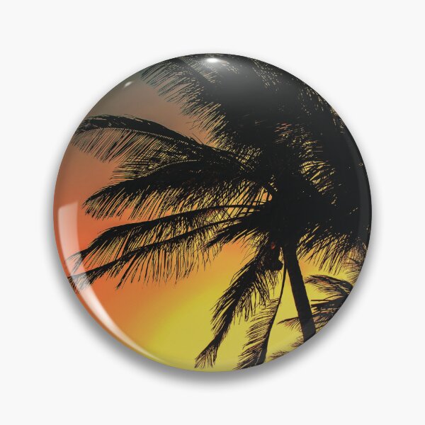 Item preview, Tropical palm trees, sunset, colorful designed and sold by cutecrazytshirt.