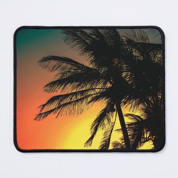 Item preview, Tropical palm trees, sunset, colorful designed and sold by cutecrazytshirt.