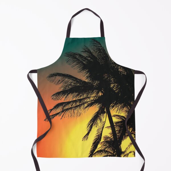 Item preview, Tropical palm trees, sunset, colorful designed and sold by cutecrazytshirt.