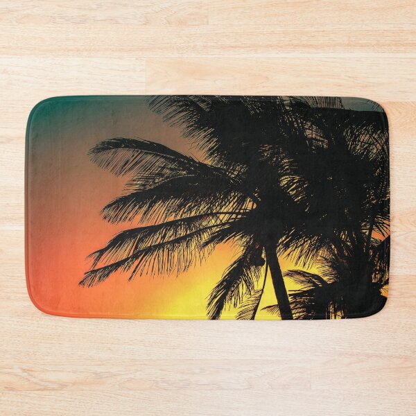 Item preview, Tropical palm trees, sunset, colorful designed and sold by cutecrazytshirt.