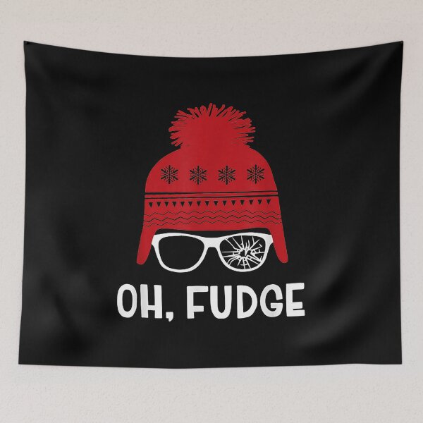 Item preview, Oh Fudge Funny Christmas Saying- Vintage Xmas designed and sold by Hotynityy.