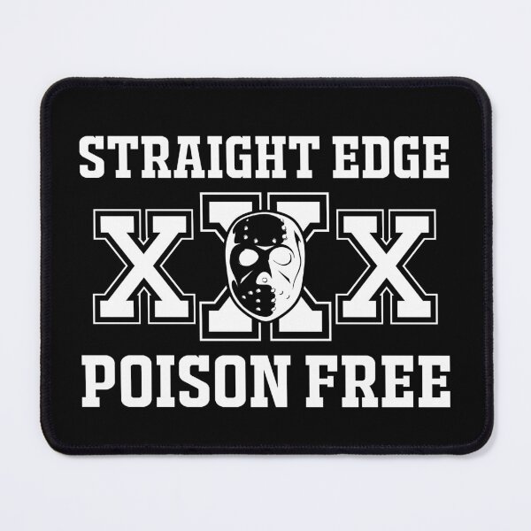 Item preview, Straight Edge - Hockey Mask designed and sold by xKRISHNACOREx.