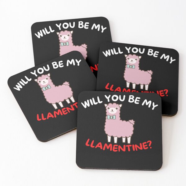 Item preview, will you be my llamentine designed and sold by Artpawsy.