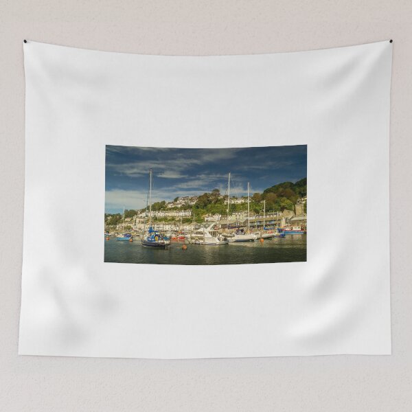 Item preview, Yachts moored on the river in Looe, Cornwall designed and sold by MichaelBShannon.