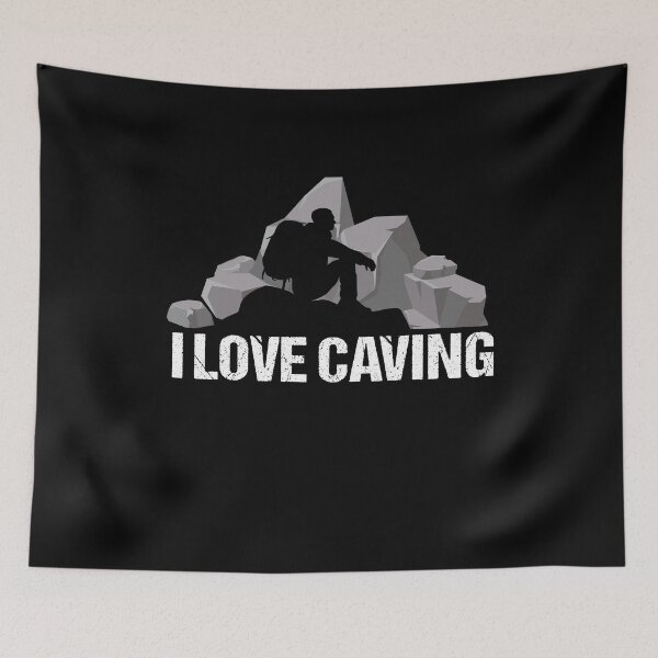 Item preview, I Love Caving Legend Cave Speleology designed and sold by MooonTees.