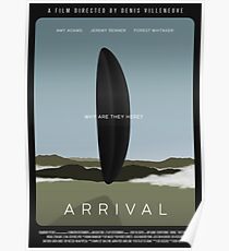 Arrival film poster Poster