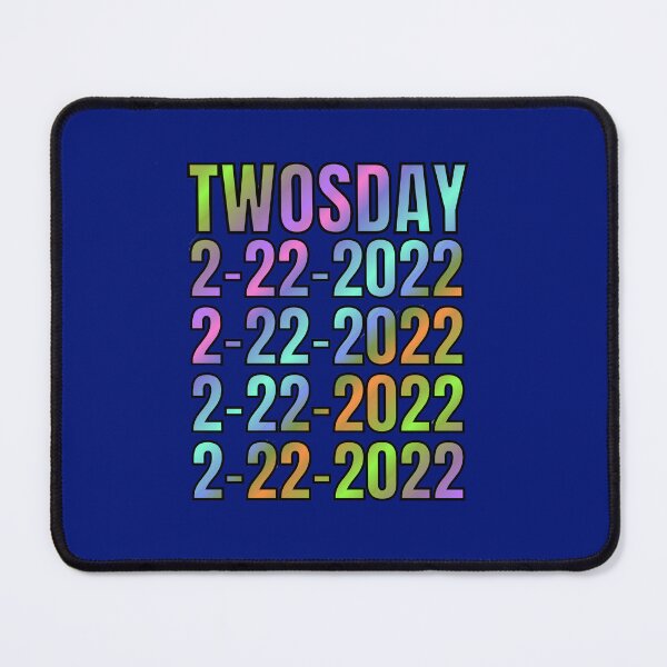 Item preview,  Funny  Twos-day Shirt, Twos-day  February 22nd 2022, Twos-day Tee Rainbow background,gift for her gift for him,twosday sweet shirt,twosday birthday shirt,                    ackground  designed and sold by Reddiamond3 ⭐⭐⭐⭐⭐.