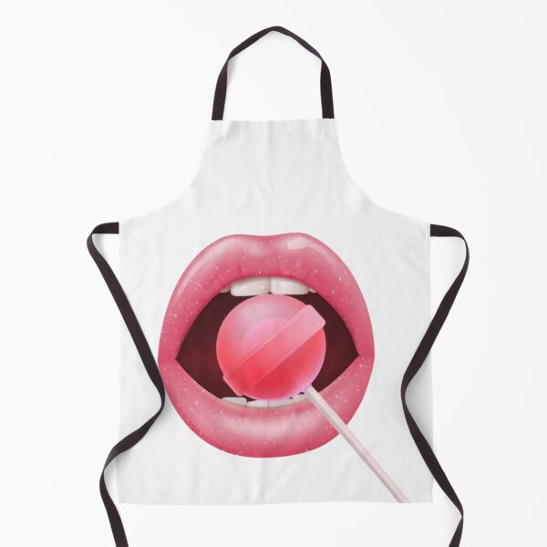 Item preview, lolipop red lips designed and sold by Artpawsy.