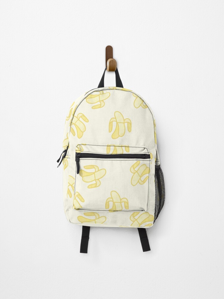 Thumbnail 1 of 3, Backpack, Simple Banana Seamless Pattern designed and sold by Cre8iveCat.