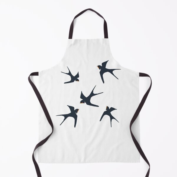 Item preview, Flock of Swallows, Birds for Females, Barn Swallows designed and sold by Kirei-Lily.
