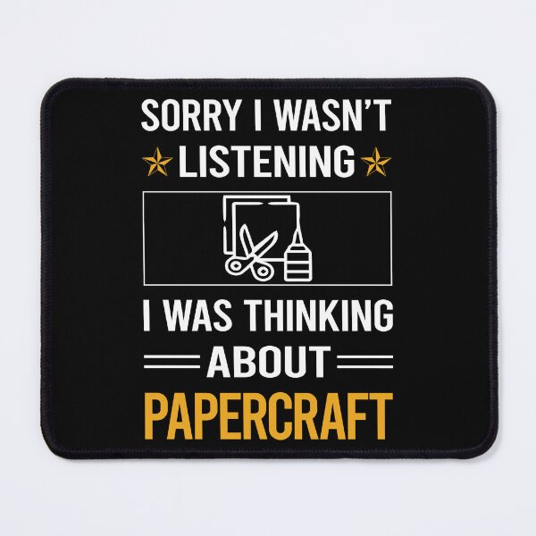 Item preview, Funny Listening Papercraft Paper Craft designed and sold by fatherbarliman.