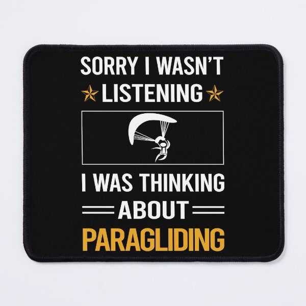 Item preview, Funny Listening Paragliding Paraglide Paraglider designed and sold by fatherbarliman.