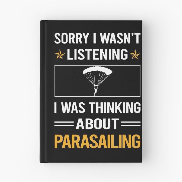 Item preview, Funny Listening Parasailing Parascending Parakiting designed and sold by fatherbarliman.