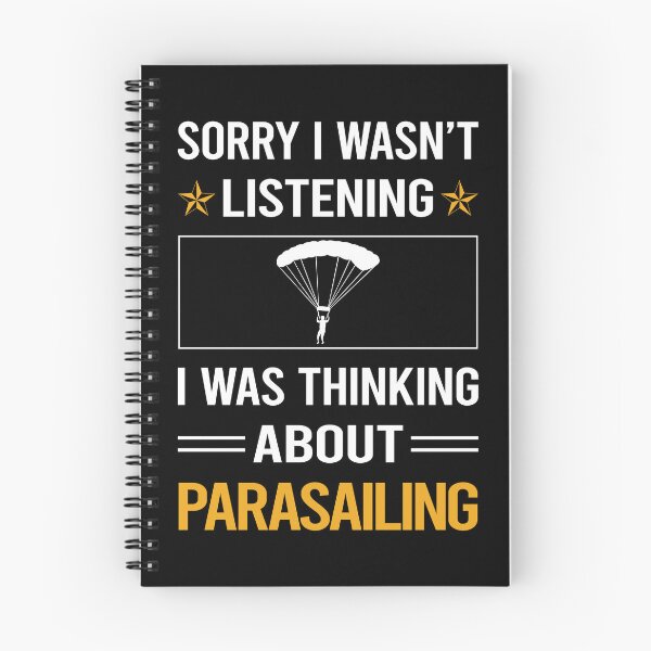 Item preview, Funny Listening Parasailing Parascending Parakiting designed and sold by fatherbarliman.