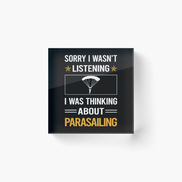 Item preview, Funny Listening Parasailing Parascending Parakiting designed and sold by fatherbarliman.